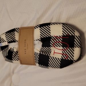 Rae dunn holiday "joy" slippers